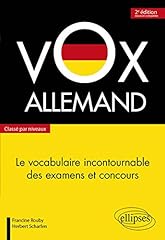 Vox allemand. vocabulaire d'occasion  Livré partout en France