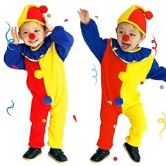 Dazztime costume clown usato  Spedito ovunque in Italia 
