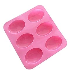 ausuky 6 Cavity Oval Honey Bee Silicone Mould DIY Handmade, used for sale  Delivered anywhere in UK