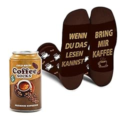 Lustige kaffee socken gebraucht kaufen  Wird an jeden Ort in Deutschland