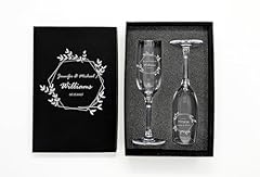 Champagne flute gift for sale  Delivered anywhere in USA 