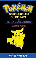 Pokemon complete list for sale  Delivered anywhere in Ireland