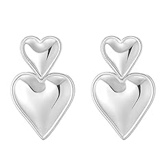 Apsvo silver heart for sale  Delivered anywhere in USA 