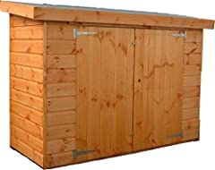 Pinelap 6ft x 3ft Wooden Shiplap Garden Shed Fully for sale  Delivered anywhere in UK