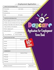 Daycare application employment for sale  Delivered anywhere in USA 