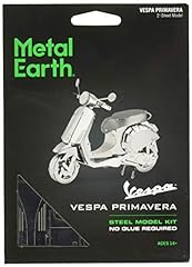 Metal Earth Puzzle 3D Vespa Primavera 150. Rompecabezas De Metal De Vehículos. Maquetas Para Construir Para Adultos Nivel Moderado De 9.1 X 4.5 X 7.4 Cm, usado segunda mano  Se entrega en toda España 