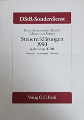 Steuererklärungen 1990 ehemal gebraucht kaufen  Wird an jeden Ort in Deutschland