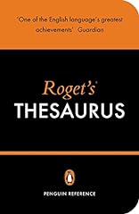 Roget thesaurus english for sale  Delivered anywhere in UK