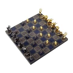 Chess metal chess for sale  Delivered anywhere in UK