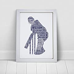 Personalised cricket player for sale  Delivered anywhere in UK