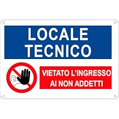 Cartello segnaletico locale usato  Spedito ovunque in Italia 