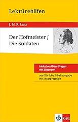 Lektürehilfen lenz der d'occasion  Livré partout en France