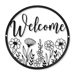 Welcome metal sign for sale  Delivered anywhere in USA 