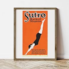 Sutro baths poster for sale  Delivered anywhere in USA 