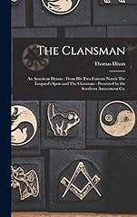 Clansman american drama for sale  Delivered anywhere in Ireland