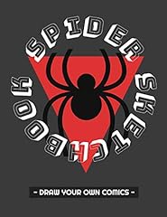 Spider sketchbook draw for sale  Delivered anywhere in USA 