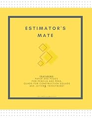 Estimator mate notebook for sale  Delivered anywhere in UK