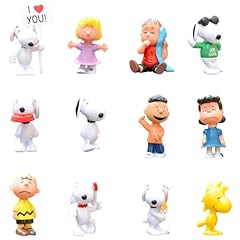 12pcs snopy figures for sale  Delivered anywhere in UK