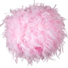 30cm pink feather for sale  Delivered anywhere in UK