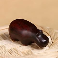 Wooden hippo ornament for sale  Delivered anywhere in UK