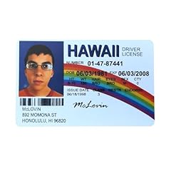 Mclovin card fake for sale  Delivered anywhere in UK