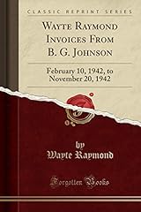 Wayte raymond invoices for sale  Delivered anywhere in USA 