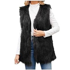Faux fur gilet for sale  Delivered anywhere in UK