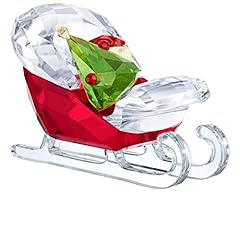 Swarovski santa sleigh usato  Spedito ovunque in Italia 