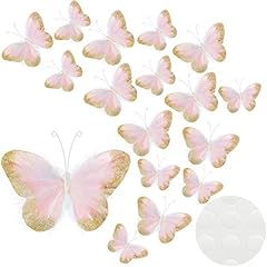 Pieces feather butterfly for sale  Delivered anywhere in USA 