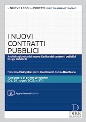 Nuovi contratti pubblici. usato  Spedito ovunque in Italia 