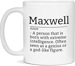 Maxwell definition mug for sale  Delivered anywhere in USA 