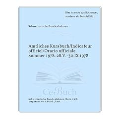 Amtliches kursbuch indicateur gebraucht kaufen  Wird an jeden Ort in Deutschland