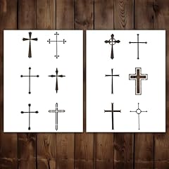Cross stencil reusable for sale  Delivered anywhere in USA 