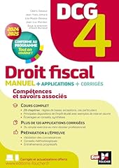 dcg 4 droit fiscal d'occasion dcg 4 droit fiscal d'occasion Livré partout en France
