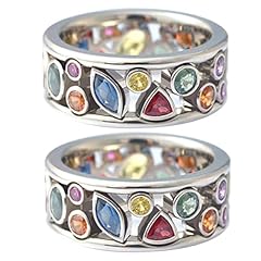 Yeory gemstone rings for sale  Delivered anywhere in UK