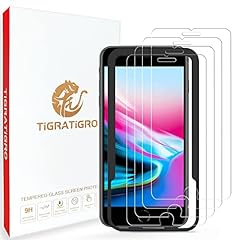 tigratigro[4 Pezzi Vetro 2.5D per iPhone SE2022 /iPhone SE2020 /iPhone8/iPhone7/6S/6 pellicola vetro temperato (4,7")-HD 9H durezza, 0,33 mm super trasparente [con strumenti facili da installare] usato  Spedito ovunque in Italia 