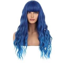 Wthcos blue wig for sale  Delivered anywhere in USA 