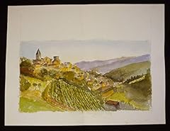 Aquarelle originale vaubourg d'occasion  Livré partout en France