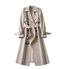 Kboplemq trench coat usato  Spedito ovunque in Italia 