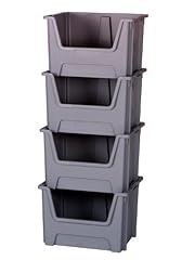 Big stacking plastic for sale  Delivered anywhere in UK