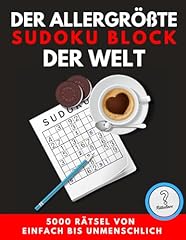 Allergrößte sudoku block gebraucht kaufen  Wird an jeden Ort in Deutschland