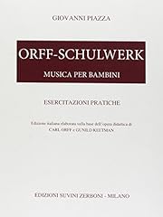 Orff schulwerk esercitazioni usato  Spedito ovunque in Italia 