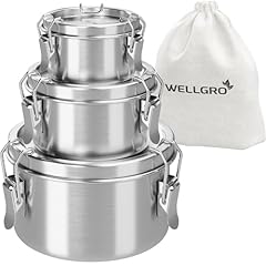 Wellgro edelstahl dosen gebraucht kaufen  Wird an jeden Ort in Deutschland