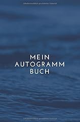 Autogramm buch erinnerungsbuch gebraucht kaufen  Wird an jeden Ort in Deutschland