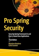 Pro spring security gebraucht kaufen  Wird an jeden Ort in Deutschland