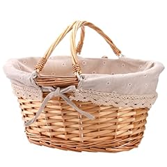 Peohud wicker picnic for sale  Delivered anywhere in Ireland