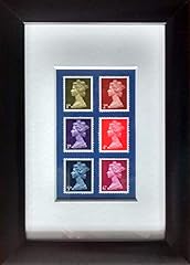 Framed stamps 1970 for sale  Delivered anywhere in UK