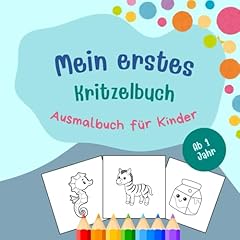 Erstes kritzelbuch ausmalbuch gebraucht kaufen  Wird an jeden Ort in Deutschland