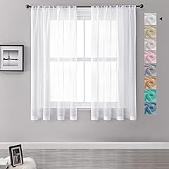 Mrtrees voile curtains for sale  Delivered anywhere in UK
