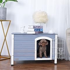 Used, Petsfit Wooden Dog Crate Indoor with Barrier Safety for sale  Delivered anywhere in UK
